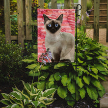 Load image into Gallery viewer, Siamese Cat Love Garden Flag - Outdoor Decorative Yard Flag CK3054GF