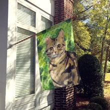 Load image into Gallery viewer, American Shorthair Brown Tabby Shamrock Flag Canvas House Size CK3058CHF