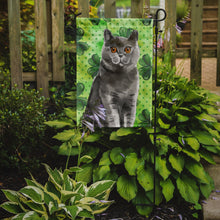 Load image into Gallery viewer, British Shorthair Shamrock Garden Flag - Outdoor Decorative Yard Flag CK3063GF