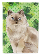 Load image into Gallery viewer, Ragdoll Shamrock Garden Flag - Outdoor Decorative Yard Flag CK3067GF
