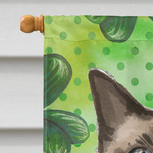 Load image into Gallery viewer, Siamese Shamrock Flag Canvas House Size CK3069CHF