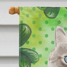 Load image into Gallery viewer, Siberian Shamrock Flag Canvas House Size CK3070CHF