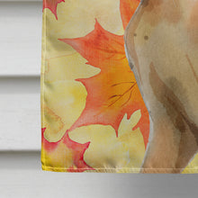 Load image into Gallery viewer, Abyssinian Fall Leaves Flag Canvas House Size CK3072CHF