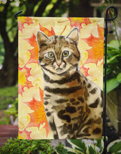 Load image into Gallery viewer, Bengal Fall Leaves Garden Flag - Outdoor Decorative Yard Flag CK3075GF