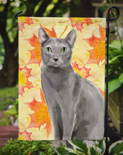 Load image into Gallery viewer, Blue Russian Fall Leaves Garden Flag - Outdoor Decorative Yard Flag CK3076GF