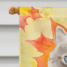 Load image into Gallery viewer, Siberian Fall Leaves Flag Canvas House Size CK3085CHF