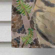 Load image into Gallery viewer, American Shorthair Brown Tabby Pine Cones Flag Canvas House Size CK3088CHF