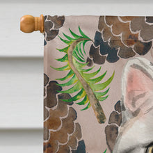 Load image into Gallery viewer, American Shorthair Pine Cones Flag Canvas House Size CK3089CHF