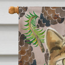 Load image into Gallery viewer, Bengal Pine Cones Flag Canvas House Size CK3090CHF