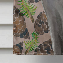 Load image into Gallery viewer, Blue Russian Pine Cones Flag Canvas House Size CK3091CHF