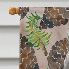 Load image into Gallery viewer, British Shorthair Pine Cones Flag Canvas House Size CK3093CHF