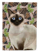 Load image into Gallery viewer, Siamese Pine Cones Flag Canvas House Size CK3099CHF