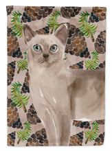 Load image into Gallery viewer, Tonkinese Pine Cones Flag Canvas House Size CK3101CHF