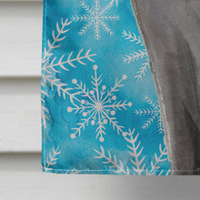 Load image into Gallery viewer, Blue Russian Winter Snowflake Flag Canvas House Size CK3106CHF