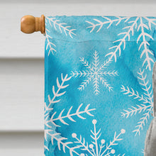 Load image into Gallery viewer, British Shorthair Winter Snowflake Flag Canvas House Size CK3108CHF