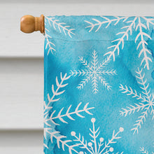 Load image into Gallery viewer, Persian Winter Snowflake Flag Canvas House Size CK3110CHF