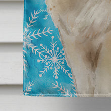 Load image into Gallery viewer, Ragdoll Winter Snowflake Flag Canvas House Size CK3112CHF