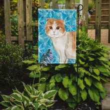 Load image into Gallery viewer, Scottish Fold Winter Snowflake Garden Flag - Outdoor Decorative Yard Flag CK3113GF