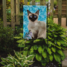 Load image into Gallery viewer, Siamese Winter Snowflake Garden Flag - Outdoor Decorative Yard Flag CK3114GF