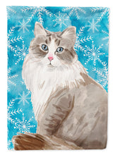 Load image into Gallery viewer, Siberian Winter Snowflake Flag Canvas House Size CK3115CHF