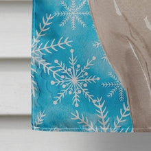 Load image into Gallery viewer, Tonkinese Winter Snowflake Flag Canvas House Size CK3116CHF