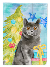 Load image into Gallery viewer, British Shorthair Christmas Presents Garden Flag - Outdoor Decorative Yard Flag CK3123GF