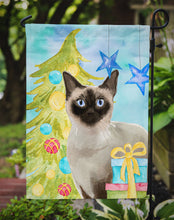 Load image into Gallery viewer, Siamese Christmas Presents Garden Flag - Outdoor Decorative Yard Flag CK3129GF