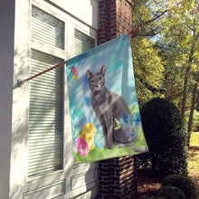 Load image into Gallery viewer, Blue Russian Easter Eggs Flag Canvas House Size CK3136CHF