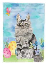 Load image into Gallery viewer, Maine Coon Easter Eggs Garden Flag - Outdoor Decorative Yard Flag CK3139GF