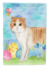 Load image into Gallery viewer, Scottish Fold Easter Eggs Flag Canvas House Size CK3143CHF