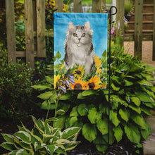 Load image into Gallery viewer, Ragamuffin in Sunflowers Garden Flag - Outdoor Decorative Yard Flag CK3156GF