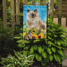 Load image into Gallery viewer, Ragdoll in Sunflowers Garden Flag - Outdoor Decorative Yard Flag CK3157GF