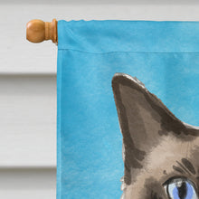 Load image into Gallery viewer, Siamese in Sunflowers Flag Canvas House Size CK3159CHF