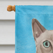Load image into Gallery viewer, Tonkinese in Sunflowers Flag Canvas House Size CK3161CHF