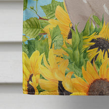 Load image into Gallery viewer, Tonkinese in Sunflowers Flag Canvas House Size CK3161CHF