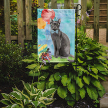 Load image into Gallery viewer, Blue Russian Happy Birthday Garden Flag - Outdoor Decorative Yard Flag CK3166GF