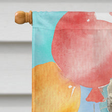 Load image into Gallery viewer, Maine Coon Happy Birthday Flag Canvas House Size CK3169CHF