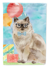 Load image into Gallery viewer, Ragdoll Happy Birthday Garden Flag - Outdoor Decorative Yard Flag CK3172GF