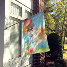 Load image into Gallery viewer, Scottish Fold Happy Birthday Flag Canvas House Size CK3173CHF