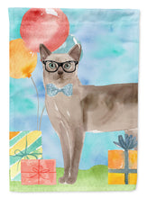 Load image into Gallery viewer, Tonkinese Happy Birthday Garden Flag - Outdoor Decorative Yard Flag CK3176GF