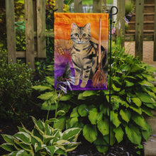 Load image into Gallery viewer, American Shorthair Brown Tabby Halloween Garden Flag - Outdoor Decorative Yard Flag CK3178GF
