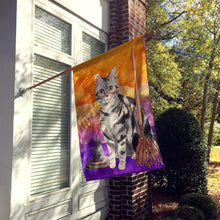 Load image into Gallery viewer, American Shorthair Halloween Flag Canvas House Size CK3179CHF