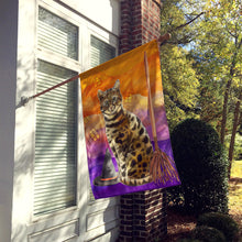 Load image into Gallery viewer, Bengal Halloween Flag Canvas House Size CK3180CHF