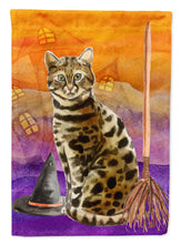 Load image into Gallery viewer, Bengal Halloween Flag Canvas House Size CK3180CHF