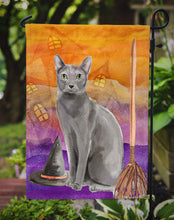 Load image into Gallery viewer, Blue Russian Halloween Garden Flag - Outdoor Decorative Yard Flag CK3181GF