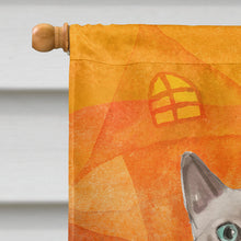 Load image into Gallery viewer, Tonkinese Halloween Flag Canvas House Size CK3191CHF