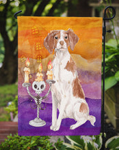 Load image into Gallery viewer, Hallween Brittany Spaniel Garden Flag - Outdoor Decorative Yard Flag CK3198GF