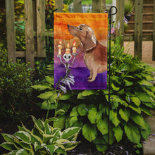 Load image into Gallery viewer, Hallween Red Dachshund Garden Flag - Outdoor Decorative Yard Flag CK3205GF
