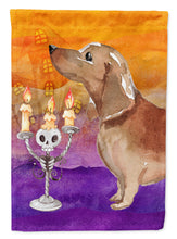 Load image into Gallery viewer, Hallween Red Dachshund Garden Flag - Outdoor Decorative Yard Flag CK3205GF