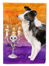Load image into Gallery viewer, Hallween Border Collie Flag Canvas House Size CK3207CHF